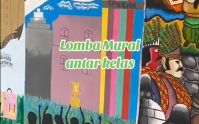 Lomba Mural Bersama DWP SMKN 2 Nganjuk